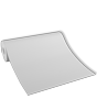 Glattvliestapete mit 50cm Bahnbreite inkl. Kleister, 4/0 farbig bedruckt